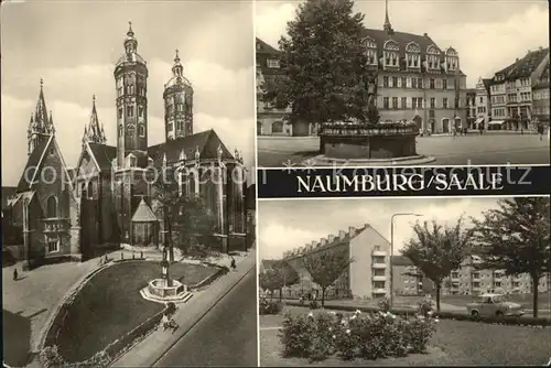 Naumburg Saale Dom Dreik?nigskapelle Wilhelm Pieck Platz Georgi Dimitroff Stra?e Kat. Naumburg