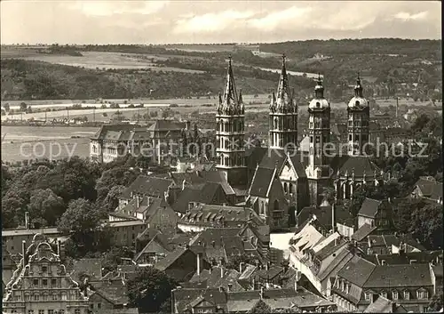 Naumburg Saale Blick zum Dom Kat. Naumburg