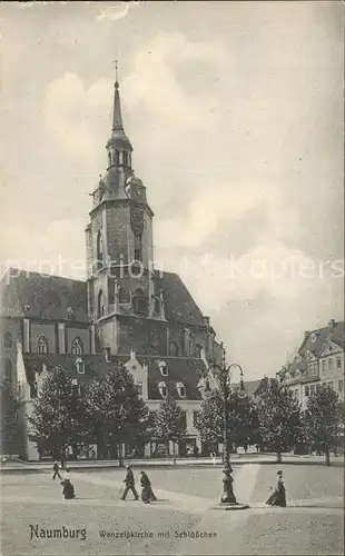 Naumburg Saale Wenzelskirche Schloesschen Kat. Naumburg
