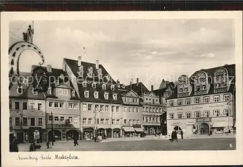 Naumburg Saale Marktplatz Kat. Naumburg