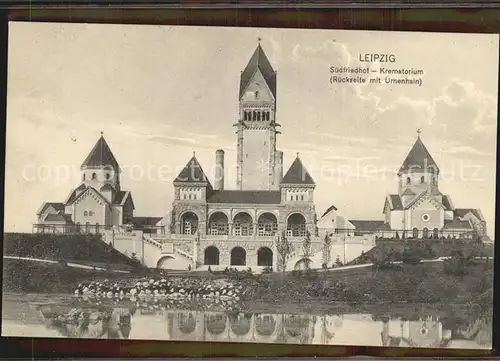 Leipzig Krematorium Suedfriedhof Urnenhain Kat. Leipzig