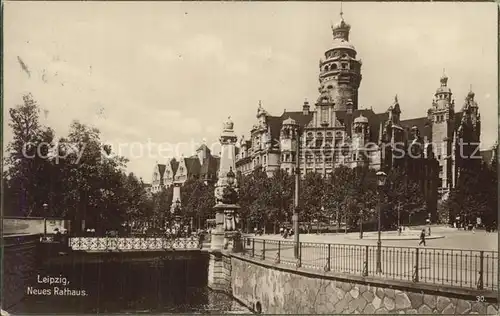 Leipzig Neues Rathaus Kat. Leipzig