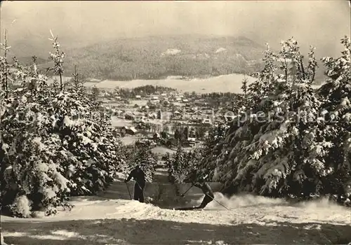 Jonsdorf Ski Abfahrtsstrecke Buchberg Kat. Kurort Jonsdorf