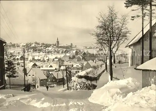 Joehstadt Erzgebirge Winter Kat. Joehstadt