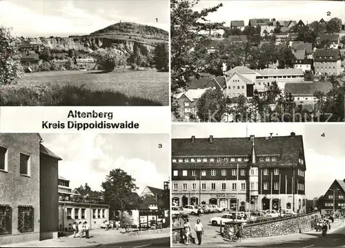 Altenberg Dippoldiswalde Geisingberg Binge HO Gaststaette Platz des Bergmanns Kat. Altenberg