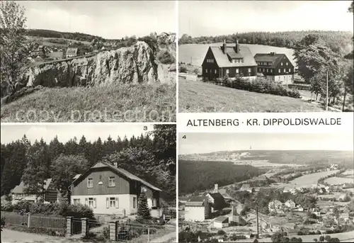 Altenberg Dippoldiswalde Binge Ferienheim Planeta Hirschsprung Kat. Altenberg