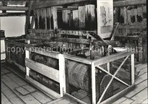 Altenberg Erzgebirge Bergbau Museum Pochwerk Kat. Geising