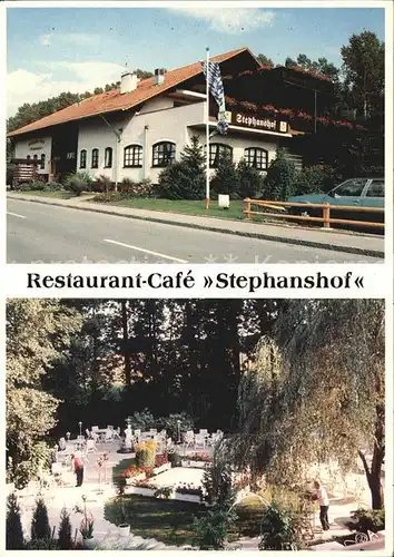 Bad Fuessing Restaurant Cafe Stephanshof Gartenterrasse Kat. Bad Fuessing