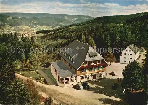 Forbach Baden Hoehenhotel Rote Lache Kat. Forbach