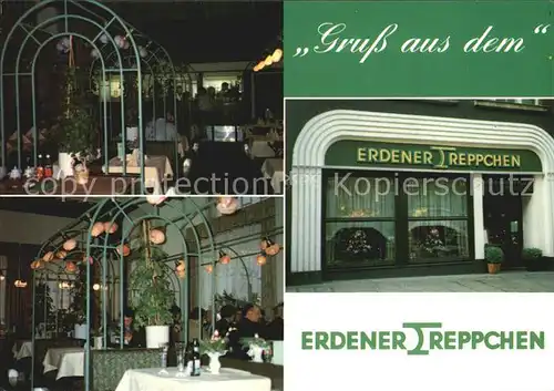 Leipzig Erdener Treppchen Gastraum Kat. Leipzig