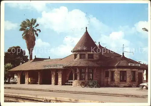 San Carlos California One of the first railroad stations on the Southern Pacific Peninsula line Kat. San Carlos