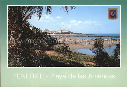 Playa de las Americas Panorama Kat. Arona Tenerife Islas Canarias