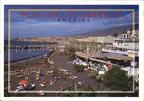 Playa de las Americas Panorama Kat. Arona Tenerife Islas Canarias