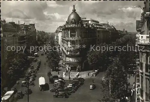 Paris Boulevard des Italiens et Haussmann Kat. Paris