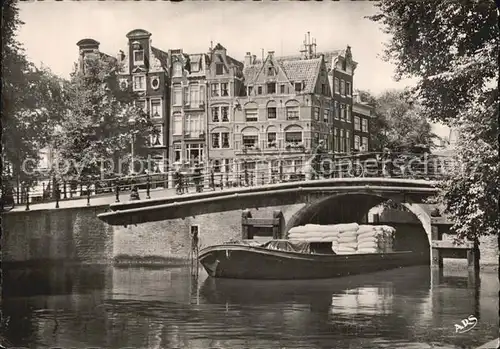 Amsterdam Niederlande Prinsengracht hoek Browersgracht Kat. Amsterdam