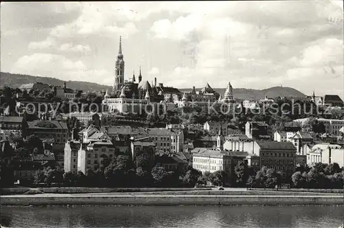 Budapest Stadtansicht Kat. Budapest