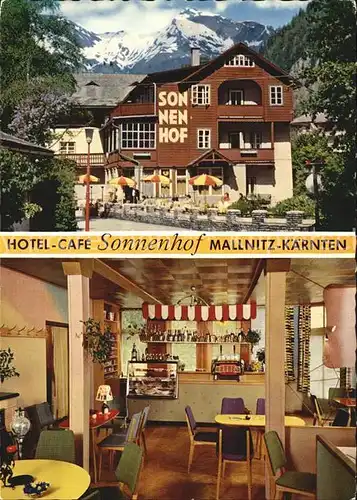 Mallnitz Kaernten Hotel Cafe Sonnenhof