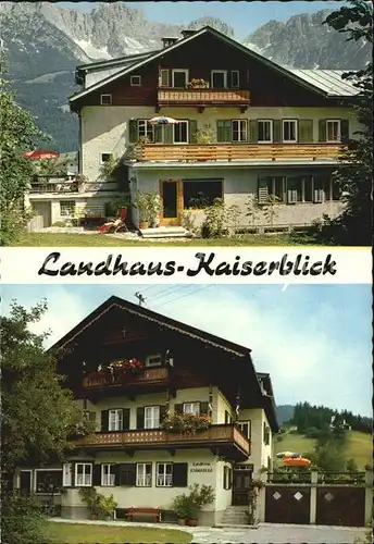 Ellmau Tirol Landhaus Kaiserblick Kat. Ellmau