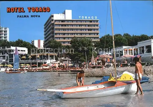 Palma Nova Mallorca Hotel Tobago Strandpartie
