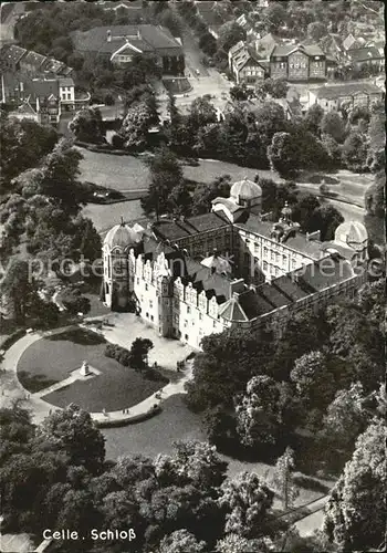 Celle Niedersachsen Schloss Fliegeraufnahme Kat. Celle