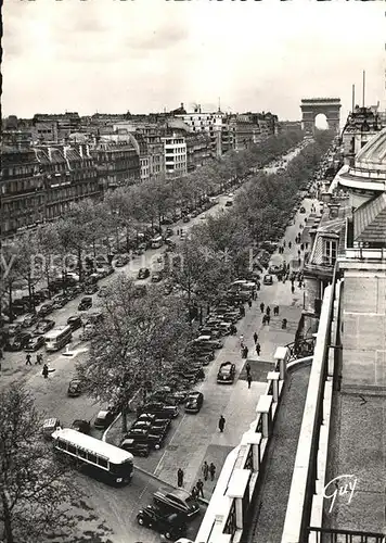 Paris et ses Merveilles Avenue des Champs Elysees Arc de Triomphe Kat. Paris