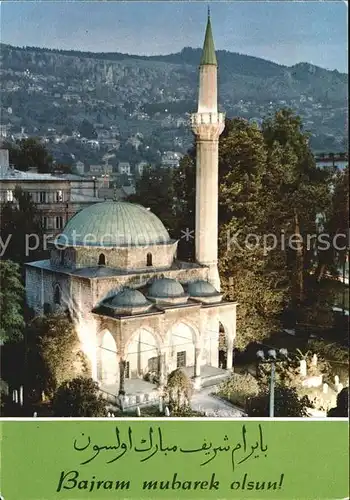 Sarajevo Alipasa Moschee Kat. Sarajevo