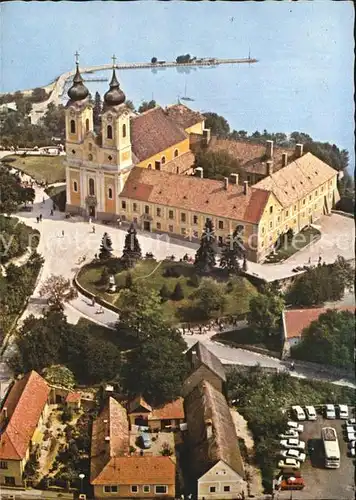 Tihany Abteikirche Teilansicht Kat. Ungarn