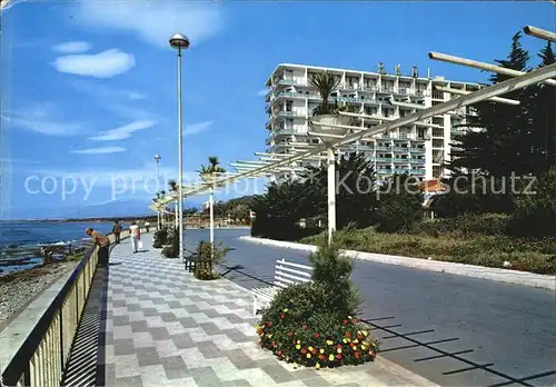 Marbella Andalucia Hotel Skol desde el Paseo Maritimo Kat. Marbella