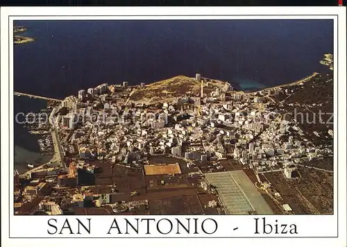 San Antonio Ibiza Fliegeraufnahme