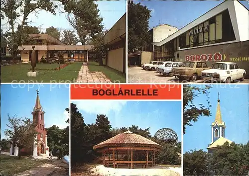 Boglarlelle Balatonlelle Kurpark Hotel Kirche Pavillon