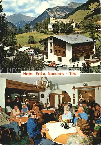 Nauders Tirol Hotel Erika Gastraum Kat. Nauders