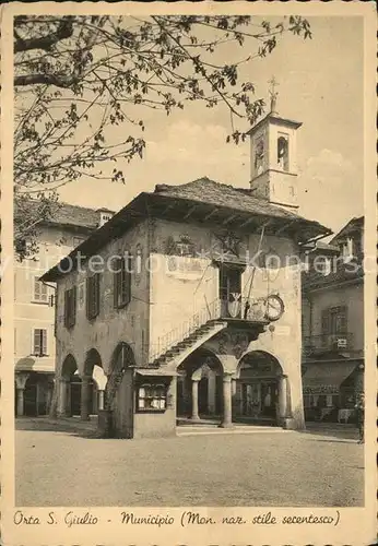 Orta San Giulio Municipio Kat. Novara
