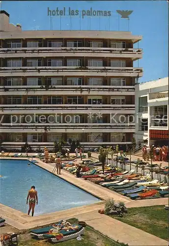 Torremolinos Hotel Las Palomas Pool Kat. Malaga Costa del Sol