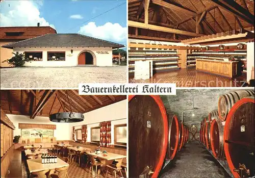 Kaltern Weinstrasse Tirol Bauernkelterei Kat. 
