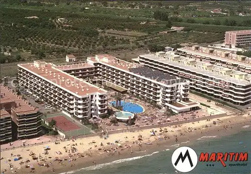 Cambrils Fliegeraufnahme Hotel Maritim Kat. Costa Dorada