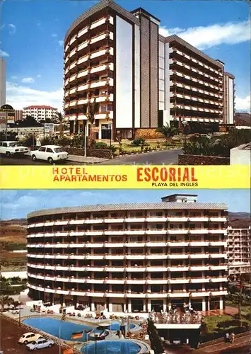 Playa del Ingles Gran Canaria Hotel Apartementos Escorial Kat. San Bartolome de Tirajana