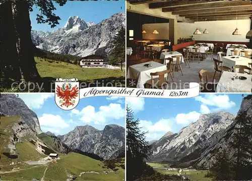 Gramaialm Alpengasthof Gramai Lamsen Spitze  Kat. Eben am Achensee
