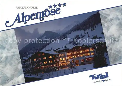 Lermoos Tirol Hotel Alpenrose Kat. Lermoos