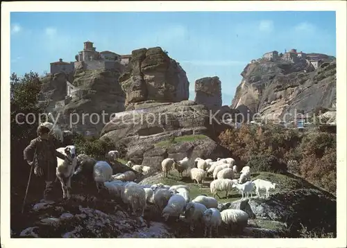 Meteora Schafsherde Kat. Kalambaka