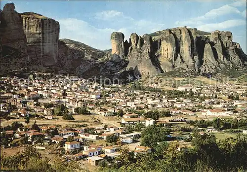 Meteora Ansicht von Kalabaka Kat. Kalambaka
