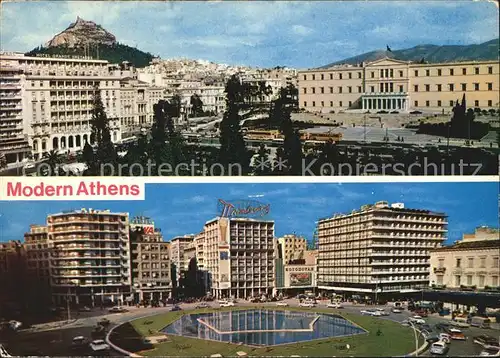 Athen Griechenland Syntagna  und Omonia Platz  Kat. 