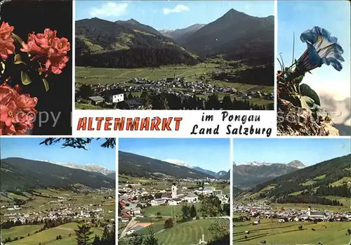 Altenmarkt Pongau Teilansicht Edelweiss Kat. Altenmarkt im Pongau