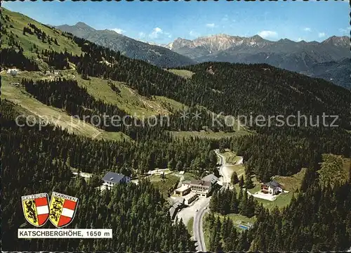 Katschberghoehe Panorama Kat. Rennweg am Katschberg