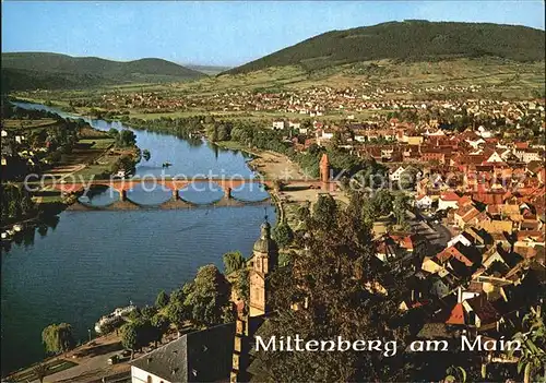 Miltenberg Main Panorama Bruecke Kat. Miltenberg
