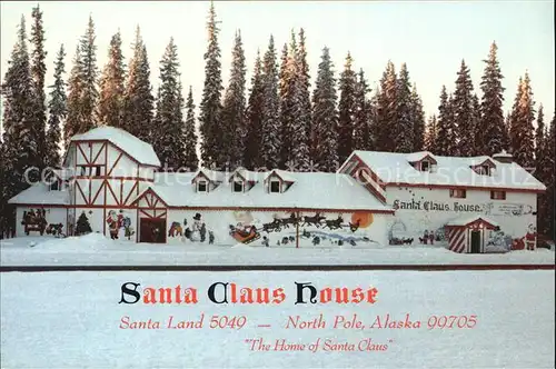 North Pole Santa Clause House Kat. North Pole