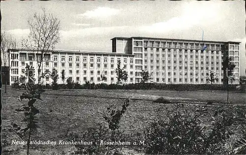 Ruesselsheim Main Staedt Krankenhaus Kat. Ruesselsheim