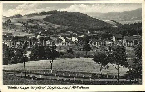 Walbrzych Waldenburg Waldenburger Bergland Grosshein Kolbebaude  Kat. Waldenburg Niederschlesien