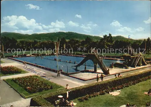 Offenburg Schwimmbad  Kat. Offenburg