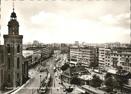 Frankfurt Main Hauptawche Katharinen Kirche  Kat. Frankfurt am Main