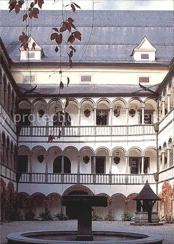 Grein Donau Oberoesterreich Schloss Greinburg Innenhof Kat. Grein